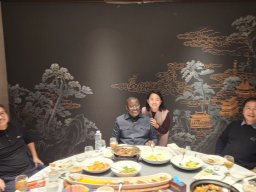 DINER DE TRAVAIL DE PARTENAIRES CHINOIS